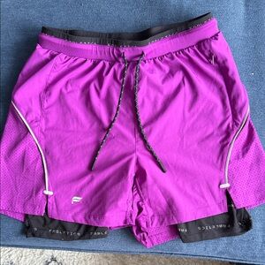 Fabletics Men’s Vibrant Purple Athletic Shorts